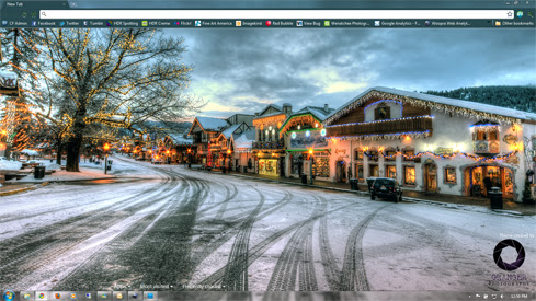 Christmas on Main Street chrome extension