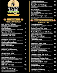 Queen Of Burger menu 1