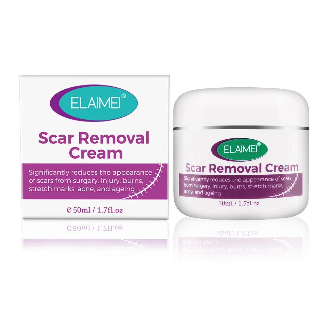 Title 4, Crème Skin Rebound sans cicatrices. Élimine les...