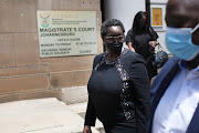 Former minister of social development Bathabile Dlamini at the Johannesburg magistrate's court, where she is facing perjury charges relating to her testimony during the inquiry into her role in the social grant crisis in 2017. 