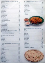 Anandam menu 2