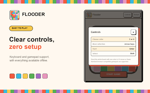 Flooder — Color Puzzle screenshot 3