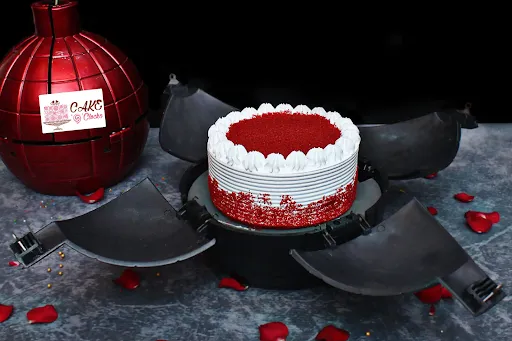 Red Velvet Bomb Cake [ 6-8 People]