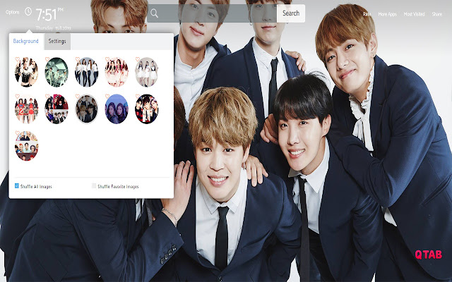 Kpop Wallpapers Theme New Tab