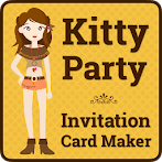 Bollywood Theme Kitty Party Invitation Wording