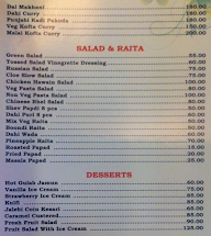 Rajdarbar menu 4