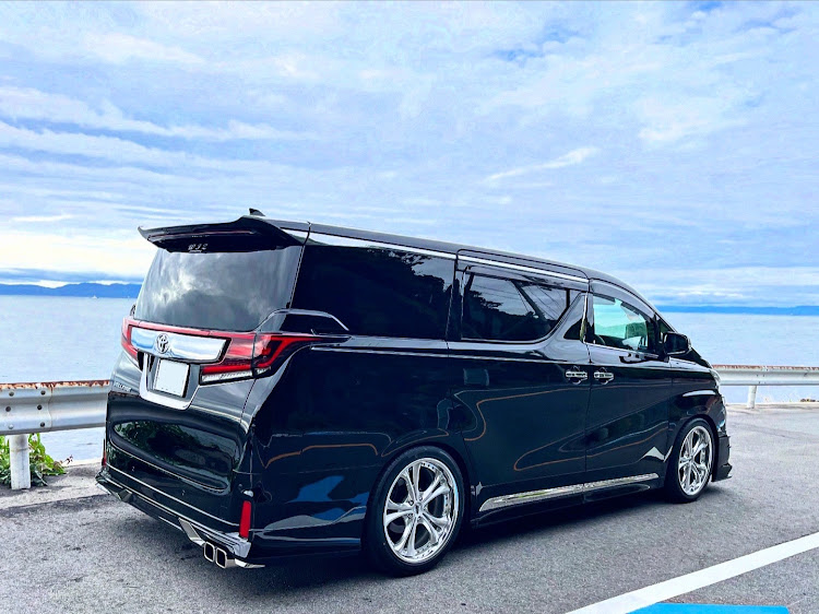 ヴェルファイアの車の綺麗さは健康のバロメーター・ピカピカボディーは最高・パーフェクトダンパー6G・ウィーバルケルベロスⅢ・TRDエアロに関するカスタム事例の投稿画像2枚目