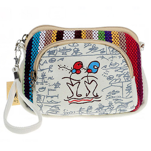 Title 1, Multifunctional Fabric Printed Canvas Shoulder ...