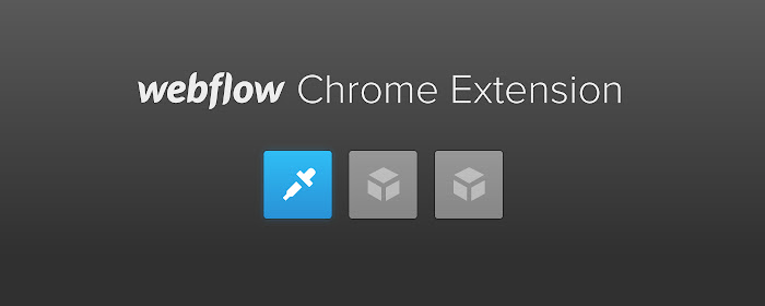 Webflow Chrome Extension marquee promo image