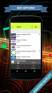 Radios Lebanon on Internet - náhled