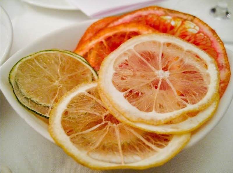 Candied Oranges, Limes, Grapefruit -- Internet Picture.