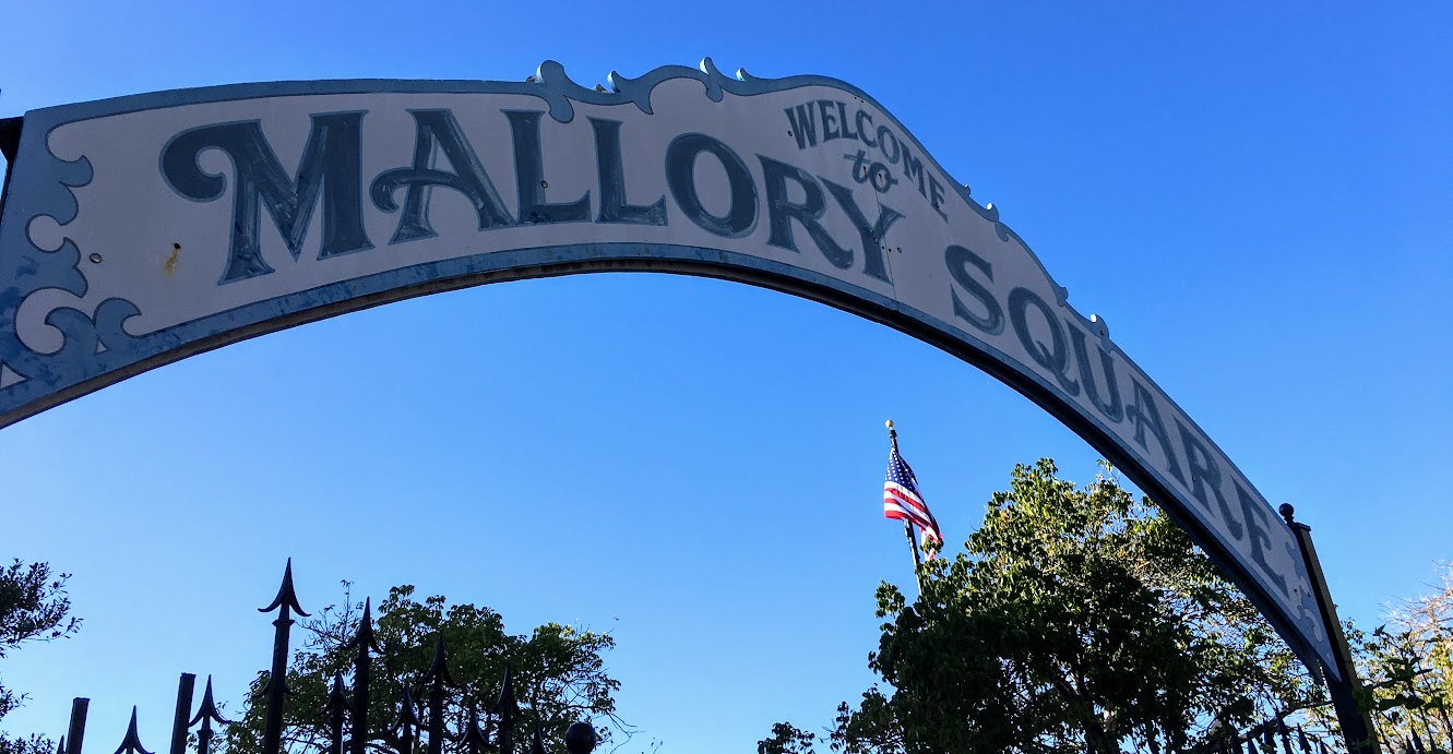 Entrance to Mallory Square in Key West