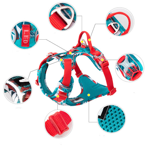 Title 3, Dog traction chest strap for safe and comfortab...