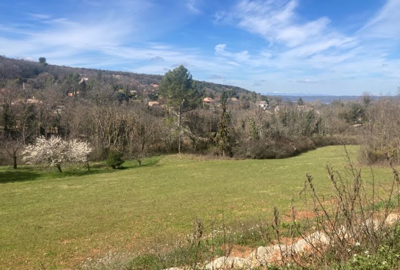  Vente Terrain + Maison - Terrain : 1 565m² - Maison : 90m² à Montmeyan (83670) 