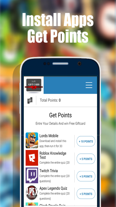 Free Giftcards 2 2 Apk Download Com Newandromo Dev7134 App67892 Apk Free - free gift cards for roblox gift cards for android apk download