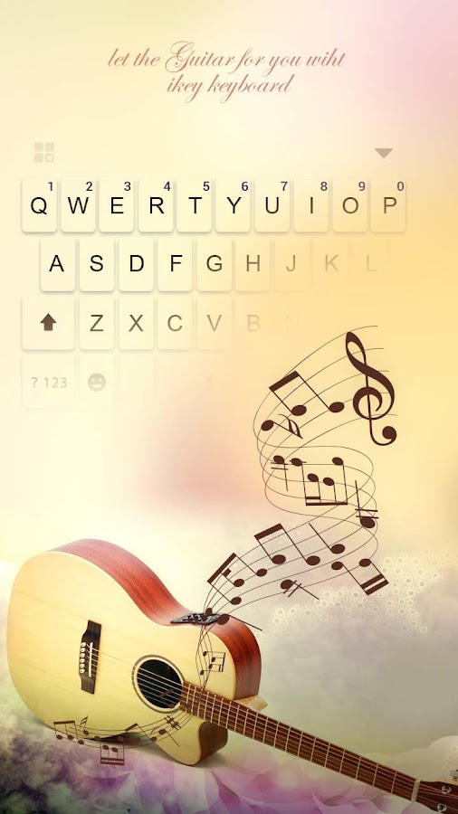 Guitar iKeyboard Sound Screen 3