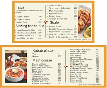 Masala Kitchen menu 