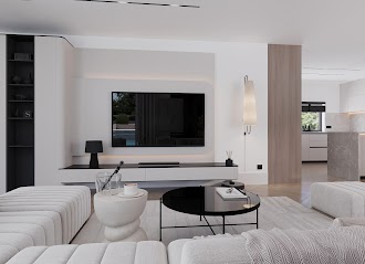 Aranżacja wnętrz 2 domu New House 726 w1