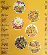 Narayan Egg corner menu 1