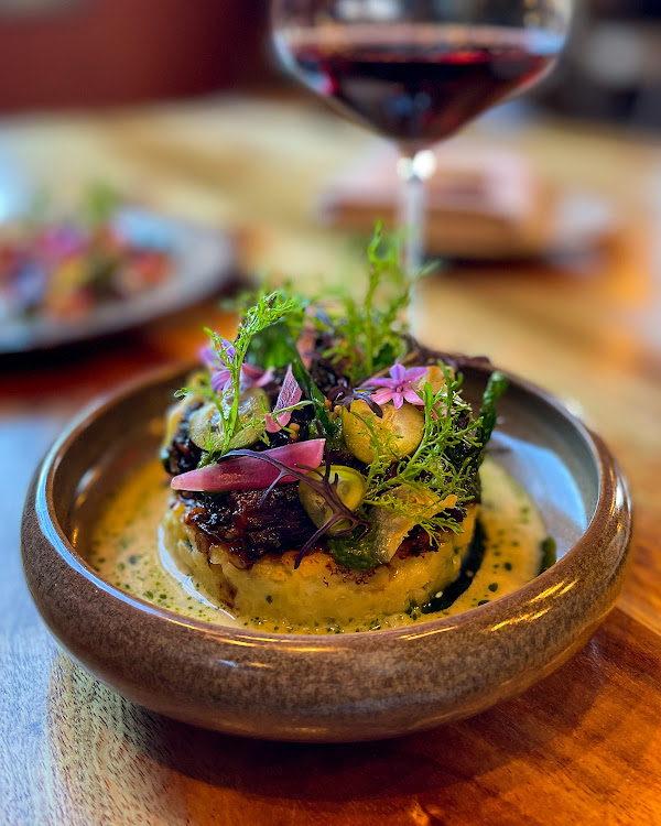 Smoked Springbok and chicken liver.