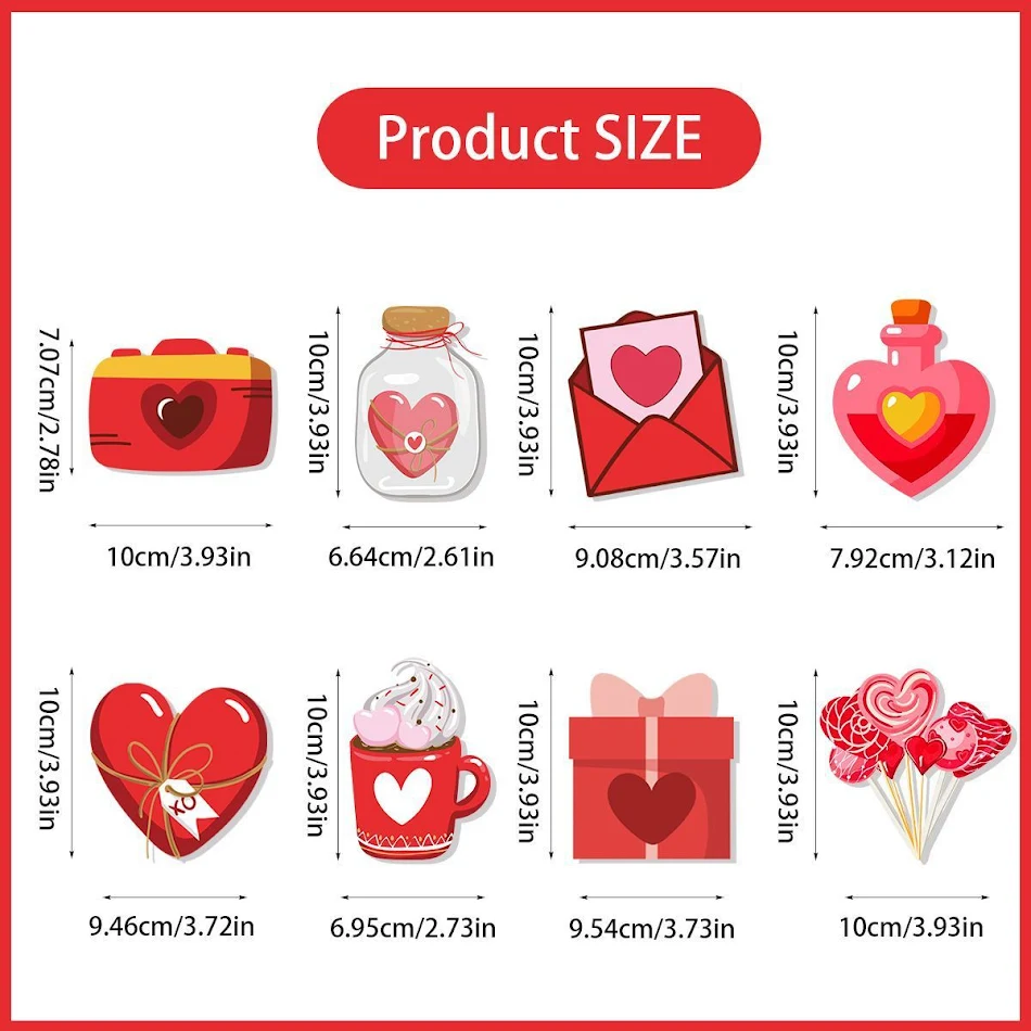 Pendentif cadeau Saint-Valentin, thème amour mignon, décoration de fête, design de dessin animé, cadeau parfait pour célébrer l'amour