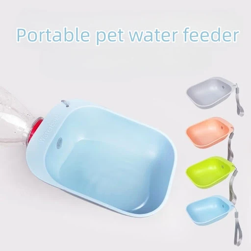 Pet Travel Water Bottle Portable Outdoor Water Bowl Dog Cat Water Bottle Drinking Water Feeder for Dog Cat Bottle Pet Su