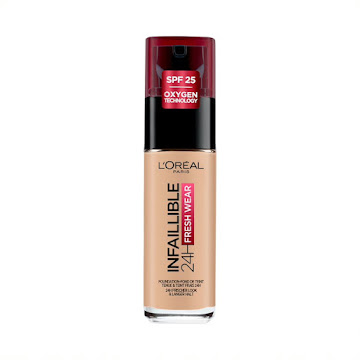 Base Líquida Loreal Paris Infallible Fresh Wear 125 Naturel Rose x 30 ml  