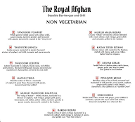 Royal Afghan menu 4