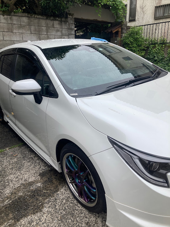 カローラツーリングのカローラツーリングカスタム・車の洗車・ハーレーダビッドソンに関するカスタム事例の投稿画像1枚目