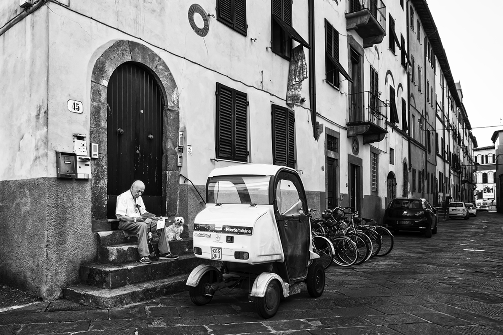 Con l'amico, sperando in buone notizie di FrancescoPaolo