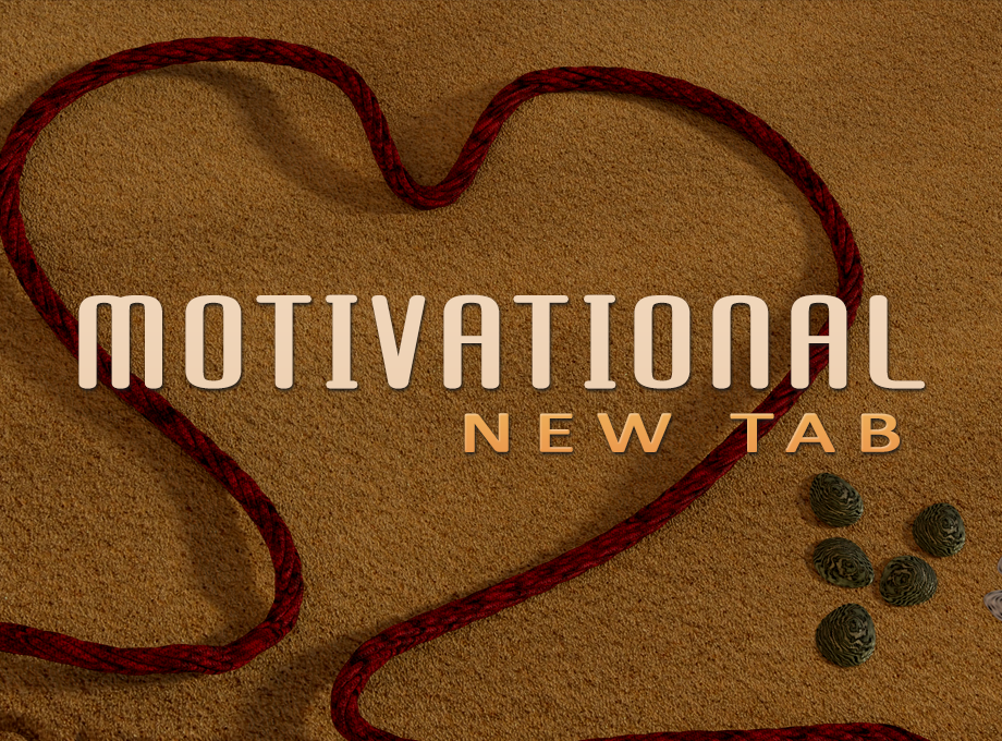 Motivational New Tab Preview image 1