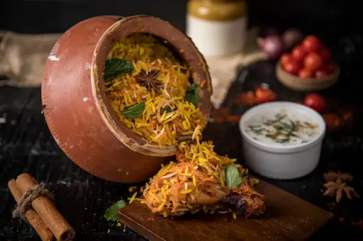 Saffron Chicken Biryani