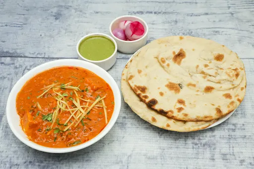 Paneer Butter Masala + (2) Tandoori Roti Meal