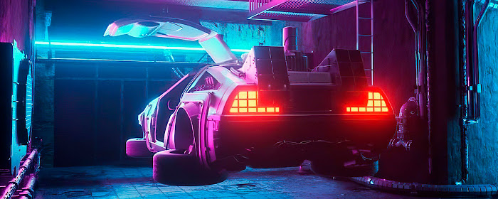 DeLorean / DMC Wallpapers New Tab marquee promo image