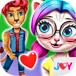 Cover Image of Baixar Pets High1-Nerdy Girl Love Story in High School 1.1 APK