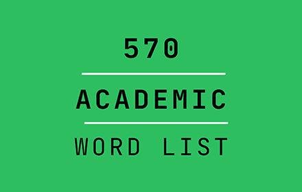 Academic Word List Preview image 0