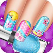 Nail Shiny Art Design Stylist: Glowing Colors 1.0 Icon