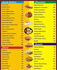 Balaji Sweets & Snacks menu 1