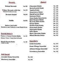 Beans N Brewers menu 1