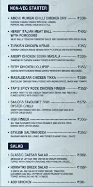 Finch Tap Cafe menu 3