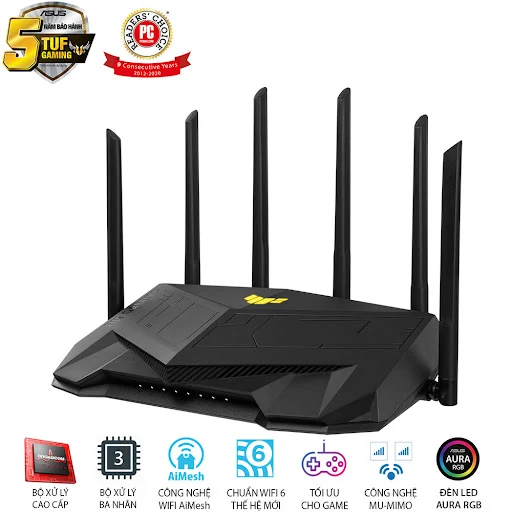 Router Wifi 6 Asus TUF AX5400