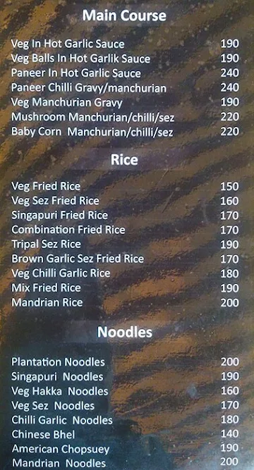 Gokul Pure Veg menu 