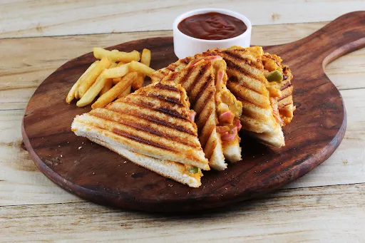 Veg Cheese Grilled Sandwich [Small]