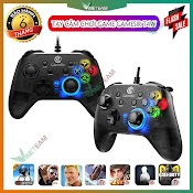 Tay Cầm Chơi Game T4W Giá Rẻ Chất Lượng Tốt - Có Đèn Led Rung Mạnh - Chính Hãng Gamesir - Tốt Cho Fo4 / Fifa