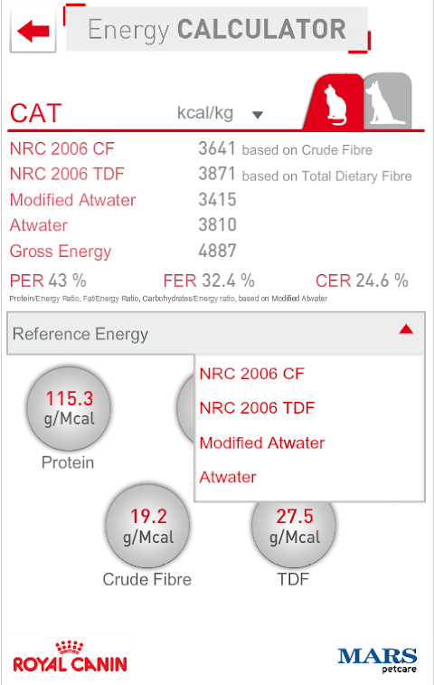 Energy Calculator (Cat & Dog)のおすすめ画像4