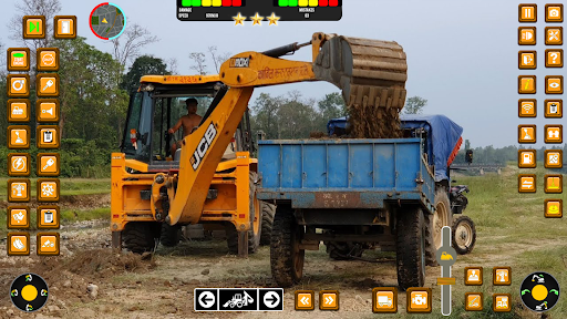 Screenshot Snow Excavator Game - JCB Game