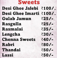 Jain Sweets And Savories menu 3