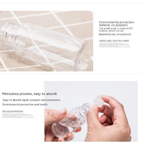 Title 4, Travel PET Plastic Storage Bottle 11-Piece Set ...