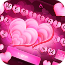 Загрузка приложения Love Pink Heart Keyboard Theme Установить Последняя APK загрузчик