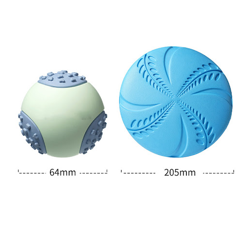 Title 7, Vocal Bite Resistant Teething Toys for Dogs. Du...